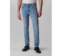 Skinny-fit-Jeans CALVIN KLEIN JEANS "SKINNY JEANS", Herren, Gr. 31, Länge 30, arrow stone, Denim/Jeans, Obermaterial: 80% Baumwolle, 12% Polyester, 6% Elastomultiester, 2% Elasthan, unifarben, casual,