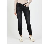 Skinny-fit-Jeans GANG "94LAYLA", Damen, Gr. 27, N-Gr, schwarz (used edgy schwarz), Denim/Jeans, Obermaterial: 98% Baumwolle, 2% Elasthan, skinny fit knöchelfrei, Jeans, mit Used-Effekten (21247768-27)