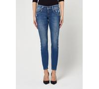 Skinny-fit-Jeans GANG "94NENA", Damen, Gr. 33, N-Gr, blau (destroyed auth blau), Denim/Jeans, Obermaterial: 90% Baumwolle, 6% Polyester, 4% Elasthan, eng lang, Jeans, mit modischer Waschung (81631461-