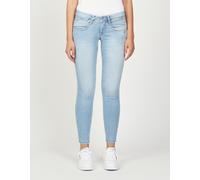Skinny-fit-Jeans GANG "GANG Jeans Skinny fit 94NENA CROPPED", Damen, Gr. 31, denim hellblau, Denim/Jeans, 98% Baumwolle, 2% Elasthan, Jeans (45551738-31) denim hellblau