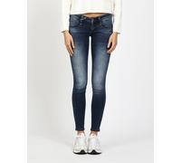 Skinny-fit-Jeans GANG "GANG Jeans Skinny fit 94NENA", Damen, Gr. 30, blau, Denim/Jeans, 90% Baumwolle, 7% Elastomultiester, 3% Elasthan, Jeans (44903965-30) blau