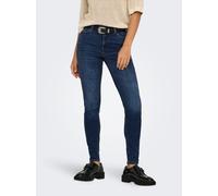 JdY Damen Jdyfina Mw Skinny Ankle JNS Dark Bl Noos, Dark Blue Denim, S / 30L EU