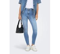JdY Damen Jdyfina Mw Skinny Ankle JNS Med Bluenoos, Medium Blue Denim, M / 30L EU