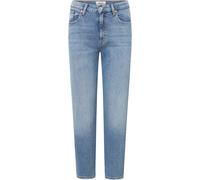 Skinny-fit-Jeans JOOP JEANS "Maren-C", Damen, Gr. 26, N-Gr, blau (bright blau), Denim/Jeans, Obermaterial: 99% Baumwolle, 1% Elasthan, unifarben, schmal knöchellang, Jeans Skinny-fit-Jeans, Mit Gürtel