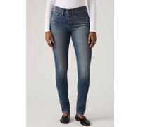 Skinny-fit-Jeans LEVI'S "311 HERITAGE SKINNY", Damen, Gr. 30, Länge 30, leaving early, Denim/Jeans, Obermaterial: 80% Baumwolle, 19% Polyester, 1% Elasthan, unifarben, skinny fit lang, Jeans, im Five-