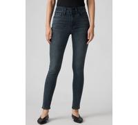 Skinny-fit-Jeans LEVI'S "721 HIGH RISE SKINNY", Damen, Gr. 28, Länge 30, exit stage left, Denim/Jeans, Obermaterial: 78% Baumwolle, 21% Polyester, 1% Elasthan, skinny fit lang, Jeans, mit hohem Bund,