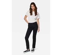 Skinny-fit-Jeans MAVI "// Label-Detail Modell "Sophie", Damen, Gr. 33, Länge 32, schwarz (smoke super shape), 66% Baumwolle, 16% Polyester, 16% Modal, 2% Elasthan, skinny fit lang, Jeans, Slim Skinny