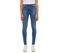 Skinny-fit-Jeans MUSTANG "Damen Style Georgia Super Skinny", Damen, Gr. 25, Länge 32, 682 mittelblau, Denim/Jeans, 82% Baumwolle, 16% Polyester, 2% Elasthan, unifarben, skinny fit, Jeans (92566337-25)