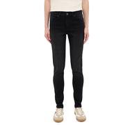 Skinny-fit-Jeans MUSTANG "Damen Style Shelby Skinny", Damen, Gr. 34, Länge 32, 841 schwarz, 87% Baumwolle, 11% Polyester, 2% Elasthan, unifarben, skinny fit, Jeans Skinny-fit-Jeans (79104618-34)