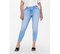 Only Carmakoma Damen Carwilly Reg Sk ANK Rw Rea4348 Noos Skinny Jeans, Light Blue Denim, 42W x 32L