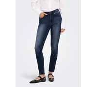 Only Skinny Fit Jeans aus Baumwoll-Mix Modell 'BLUSH' in Dunkelblau, Größe XS/30
