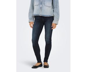 Skinny-fit-Jeans ONLY "ONLFOREVER HIGH HW SK DNM REA192", Damen, Gr. S (36), Länge 30, blau (blau schwarz denim), Denim/Jeans, Obermaterial: 98% Baumwolle, 2% Elasthan, unifarben, skinny fit, Jeans Sk