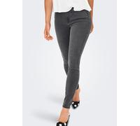 Skinny-fit-Jeans ONLY "ONLRAY HIGH WAIST SKINNY DNM BOX", Damen, Gr. M (38), Länge 30, blau (grau denim), Denim/Jeans, Obermaterial: 69% Baumwolle, 29% Polyester, 2% Elasthan, unifarben, skinny fit, J