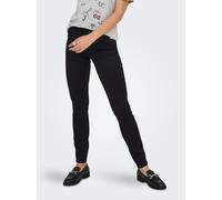 Skinny-fit-Jeans ONLY "ONLRAY HIGH WAIST SKINNY DNM BOX", Damen, Gr. XS (34), Länge 32, schwarz, Denim/Jeans, Obermaterial: 69% Baumwolle, 29% Polyester, 2% Elasthan, unifarben, skinny fit, Jeans (460