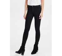 Skinny-fit-Jeans ONLY "ONLRINA REG WAIST SK BOX DNM", Damen, Gr. S (36), Länge 30, schwarz, Denim/Jeans, Obermaterial: 53% Viskose, 29% Baumwolle, 17% Polyester, 1% Elasthan, unifarben, skinny fit lan