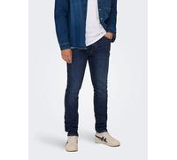 Only & Sons Herren Jeans ONSLOOM Slim 6749 - Slim Fit - Blau - Dark Blue Denim, Größe:31W / 34L, Farbvariante:Dark Blue Denim 22026749