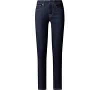 Skinny-fit-Jeans PEPE JEANS "SOHO", Damen, Gr. 27, Länge 30, blau (rinse indigo stretch), Denim/Jeans, Obermaterial: 86% Baumwolle, 12% Polyester, 2% Elasthan, skinny fit lang, Jeans, Low Waist (13668