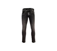Replay Anbass Hyperflex Original Jeans Washed Black Grau W32L32