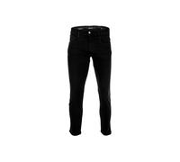 Skinny-fit-Jeans REPLAY "Jeans Hyperflex ANBASS", Herren, Gr. 33, N-Gr, schwarz, Obermaterial: 91% Baumwolle CO. 6% Elastomultiester ELE. 3% Elasthan EL., Jeans (22712960-33) schwarz