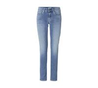 Skinny-fit-Jeans REPLAY "Replay Hosen FP", Damen, Gr. 29/28, Länge 28, blau (lightblau), 83% Baumwolle, 10% Modal, 7% Elasthan, unifarben, Jeans (26017838-29) lightblau