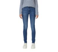 s.Oliver Jeanshose Izabell – Skinny Fit Mid Rise – mid-blau washed – Damen Gr. 36/32