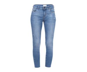 Skinny-fit-Jeans SURI FREY "Skinny Jeans SFY Freyday", Damen, Gr. M, EURO, blau (denim middle blau 512), Obermaterial: 93% Baumwolle CO. 5% Polyester PES. 2% Elasthan EL., Jeans (67984844-M) denim mid