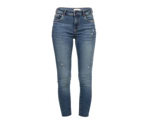 Skinny-fit-Jeans SURI FREY "Skinny Jeans SFY Freyday", Damen, Gr. XS, EURO, blau (denim blau 500), Obermaterial: 93% Baumwolle CO. 5% Polyester PES. 2% Elasthan EL., Jeans (77136911-XS) denim blau 500