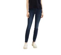 TOM TAILOR Damen Alexa Skinny Fit Jeans Five-Pocket High Stretch Denim Hose dark stone wash deni W32/L30