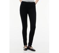 Skinny-fit-Jeans TOMMY HILFIGER "COMO MID RISE SKINNY STAY BLACK", Damen, Gr. 29, Länge 30, schwarz (stay schwarz), Denim/Jeans, Obermaterial: 91% Baumwolle, 6% Elastomultiester, 3% Elasthan, unifarbe