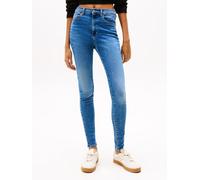Tommy Jeans "Sylvia High Rise Skinny" in Knöchellänge, in blauer Waschung (11595127-30) denim medium