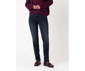 Skinny-fit-Jeans TONI, Damen, Gr. 36, N-Gr, dunkelblau, Denim/Jeans, Obermaterial: 93% Baumwolle, 5% Elastomultiester, 2% Elasthan, skinny fit knöchellang, Jeans, im Four-Pocket Style (25350822-36) du