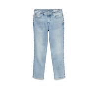 Skinny-fit-Jeans VERO MODA "VMROSIE MR SLIM ANK J NOOS RA3045", Damen, Gr. M, Länge 32, light blau denim, Denim/Jeans, Obermaterial: 99% Baumwolle, 1% Elasthan, unifarben, slim fit knöchellang, Jeans 
