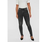 VERO MODA Damen Vrouwelijke Skinny Fit Vmsophia Hoge Taille M34 Donker Grijs Denim Jeans, Dark Grey Denim, M EU