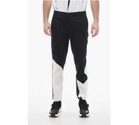 Skinny Fit MODERNIST Sweatpants mit Kontrastdetails in Schwarz XL