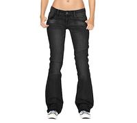 Skinny Jeans Damen, Slim Fit Denim Hosen Damen Low Waist, Jeanshose Damen