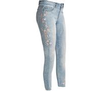 Skinny-Jeans Mid Waist, verkürzt 36