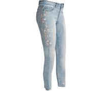 Skinny-Jeans Mid Waist, verkürzt 36