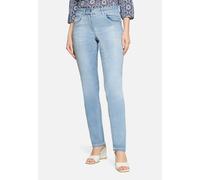 Skinny Jeans mit Used-Waschung Style Rosalie Light Blue Denim 36