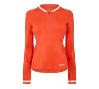 Skins - Base Layer Oberteil für Damen, mit kurzem Reißverschluss (Rot) EU 36 / UK 8