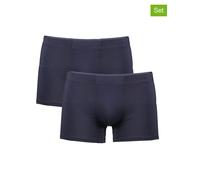 Skiny 2er-Set: Boxershorts in Dunkelblau - Größe L | Herren Waesche