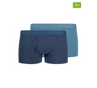 Skiny 2er-Set: Boxershorts in Dunkelblau - Größe M | Herren Waesche