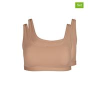 Skiny 2er-Set: Bustiers in Beige - 71% | Damen Bhs