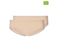 Skiny Panty 2er-Pack Advantage Micro – Mikrofaser, 90% Polyamid/10% Elasthan – Beige Größe 38