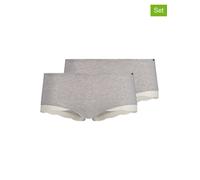 Skiny 2er-Set: Pantys in Grau - Größe 40 | Damen Unterteile