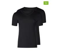 Skiny Herren Unterhemd schwarz, Größe XXL, 4371164 Schwarz XXL