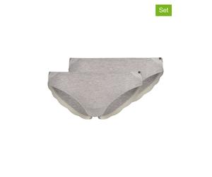 Skiny 2er-Set: Slips in Grau - Größe 44 | Damen Unterteile