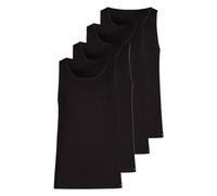 Skiny 4er Pack Herren Cotton Advantage Unterhemd Tanktop Baumwolle | Ideale Passform Aus weicher Baumwolle Im praktischen Mehrfachpack erhältlich