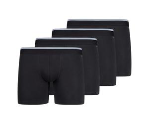 Skiny - Basic - Long Short/Pant - 4er Pack (XXL Schwarz)