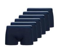 SKINY Herren Boxershorts, 3er Pack - Pants Cotton Multipack, Unterwäsche, Unterhose, einfarbig Blau L