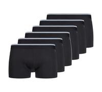 SKINY Herren Boxershorts, 3er Pack - Pants Cotton Multipack, Unterwäsche, Unterhose, einfarbig Schwarz L